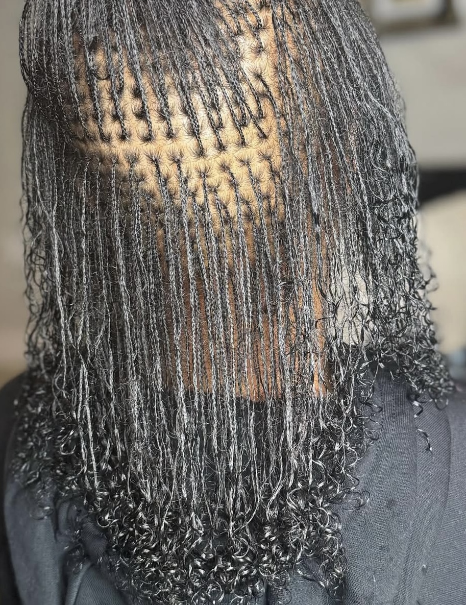 Microlocs install -using braid method