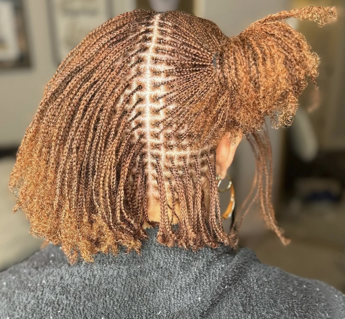 Beautiful microloc braid install